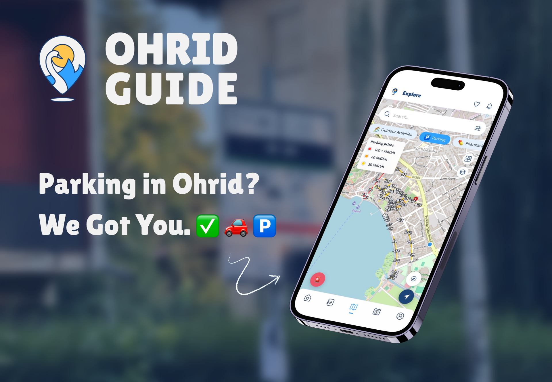 Parking in Ohrid Just Got Easier with the Ohrid Guide Application